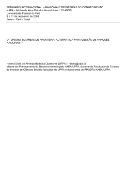Ler o Trabalho Completo - NAEA