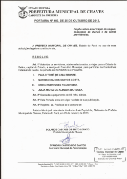 Prefeitura Municipal de Chaves – PA