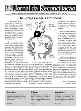 Jornal da Reconciliação Nº73