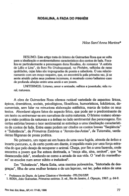 RosALlNA, A FADA Do PINHÉM