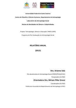 ano 2013 - Universidade Federal de Santa Catarina