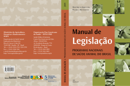 Manual de Legislação dos Programas