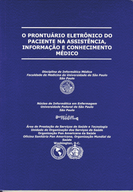 Prontu&aacute;rio Eletr&ocirc;nico