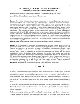 1 MODERNIZA&Ccedil;&Atilde;O DA AGRICULTURA E AGROECOLOGIA Elaine