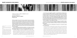 AGRICULtURA E MEIO AMBIENtE: UM - PROEC