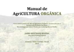Manual de Agricultura Org&acirc;nica - Jairo Restrepo Rivera