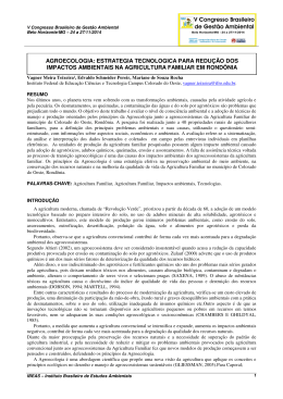estrategia tecnologica para redu&ccedil;&atilde;o dos impactos ambientais na