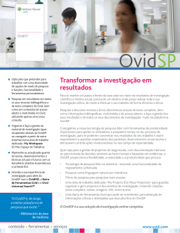 OvidSP - the Ovid Resource Center