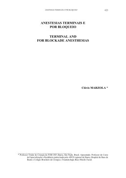 anestesias terminais e - ATO - Academia Tiradentes de Odontologia