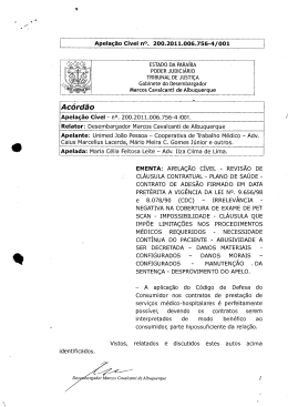 Acórdão - Tribunal de Justiça da Paraíba