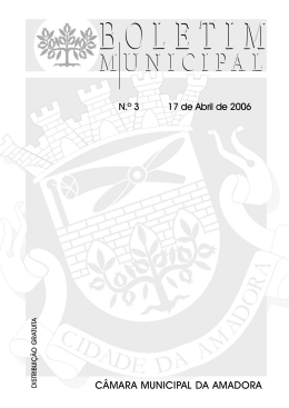 17 de Abril de 2006 - Câmara Municipal da Amadora