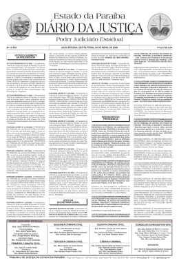 DIÁRIO DA JUSTIÇA • Sexta-feira, 28 de abril de 2006