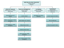 DIRETORIA DE APOIO FINANCEIRO Caroline Canzian