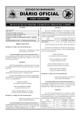 di&aacute;rio oficial - sindspem-ma