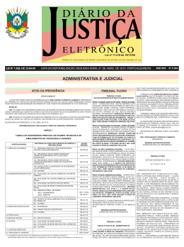 Administrativa e Judicial
