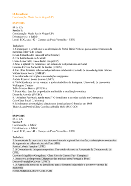 IJ Jornalismo Coordena&ccedil;&atilde;o: Maria Zaclis Veiga