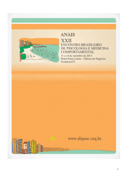 XXII Encontro ABPMC