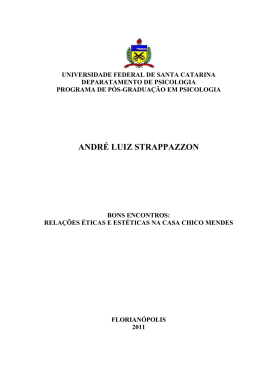 ANDR&Eacute; LUIZ STRAPPAZZON - Reposit&oacute;rio Institucional da UFSC