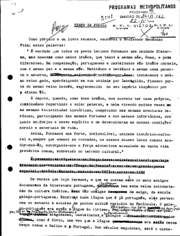 `PRaGRAMAs mETRÊPmmNos `