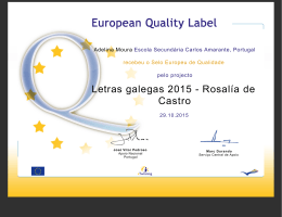 Letras galegas 2015 - Rosalía de Castro