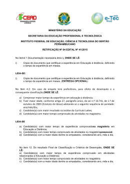 No Item 4.2. Em caso de empate terá preferência - IF Sertão-PE