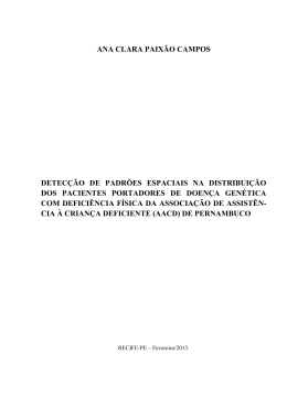 ANA CLARA PAIX&Atilde;O CAMPOS DETEC&Ccedil;&Atilde;O DE PADR&Otilde;ES