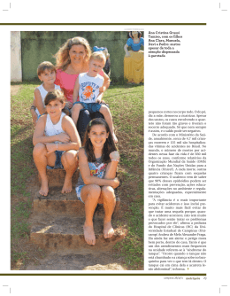 Ana Cristina Grassi Tamiso, com os filhos Ana Clara, Manuela, Davi