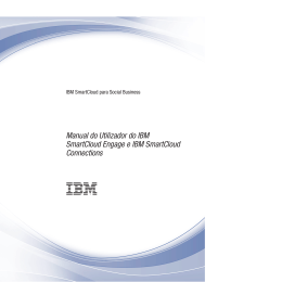 IBM SmartCloud para Social Business: Manual do