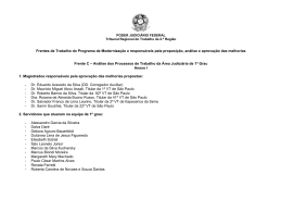 Anexo - Tribunal Regional do Trabalho da 2ª Região SP