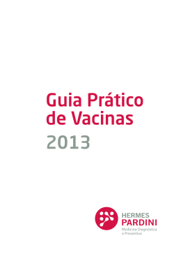 Guia Pr&aacute;tico de Vacinas 2013