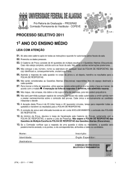 Prova Comentada