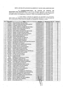 edital de reativa&ccedil;&atilde;o de pagamento n? 103 de 10 de agosto de 2015
