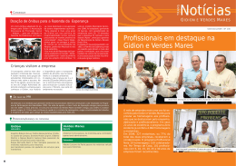 Profissionais em destaque na Gidion e Verdes Mares