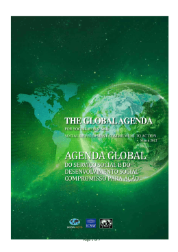 Practitioners of social work and social development live daily with