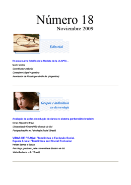 VIDAS DE PRA&Ccedil;A: Flanelinhas e Exclus&atilde;o Social. Square