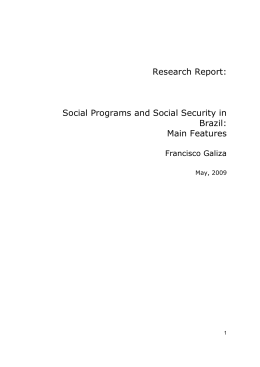 Social Programs and Social Security in Brazil