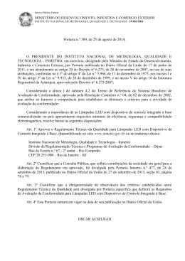 Portaria n.&ordm; 389, de 25 de agosto de 2014. O PRESIDENTE