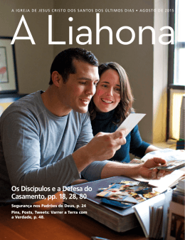 Agosto de 2015 A Liahona - The Church of Jesus Christ of Latter