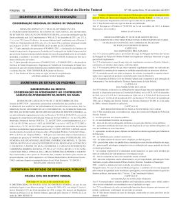 Di&aacute;rio Oficial do Distrito Federal