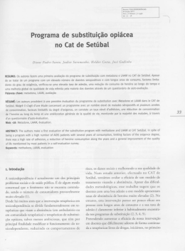 Programa de substituição opiácea