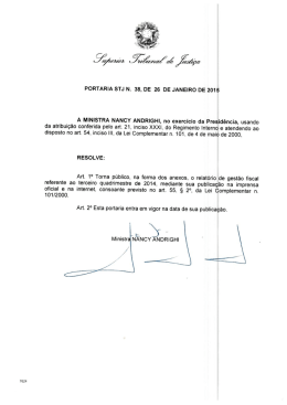 Demostrativo de despesas com pessoal
