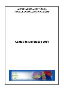 Contas de Exploração 2014 - AANSC