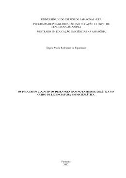 &Acirc;ngela Maria Rodrigues de Figueiredo - uea