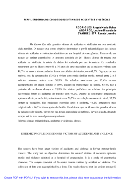RODRIGUES, &Acirc;ngela Maria Uchoa ANDRADE, Luciene Miranda de