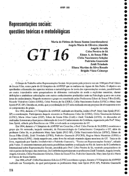Representações sociais: questões teóricas e metodológicas