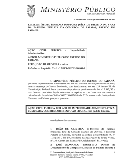 excelent&iacute;ssima senhora doutora ju&iacute;za de direito da vara da fazenda