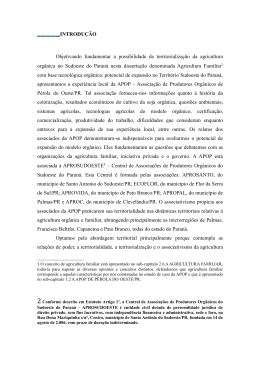 INTRODU&Ccedil;&Atilde;O Objetivando fundamentar a possibilidade