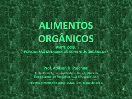 ALIMENTOS ORG&Acirc;NICOS