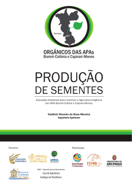 Produ&ccedil;&atilde;o de Sementes