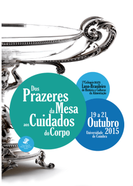 Consulte o programa - Universidade Nova de Lisboa